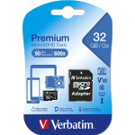 VERBATIM TRANS FLASH 32 GB (44083) CLASS 10